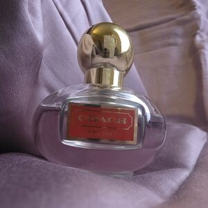 Coach Fragrance Bottle with Gold Label